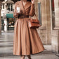 50s Vintage inspired Wool Princess coat 2544#