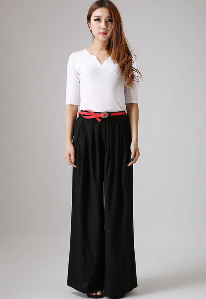 wide leg palazzo pants