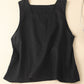 Women Summer Loose Plus Size Linen Sleeveless Vest 3644