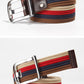 Canvas fashion striped belt for men and women YD014
