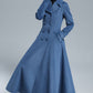 Vintage Inspired Long Wool Princess Coat Women 3127