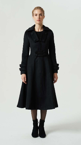 black coat