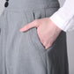 women's casual bubble skirt in light grey1192#
