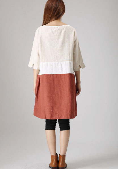 patchwork dress