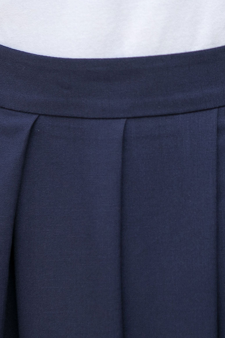 Vintage Inspired Swing Linen Skirt 2877