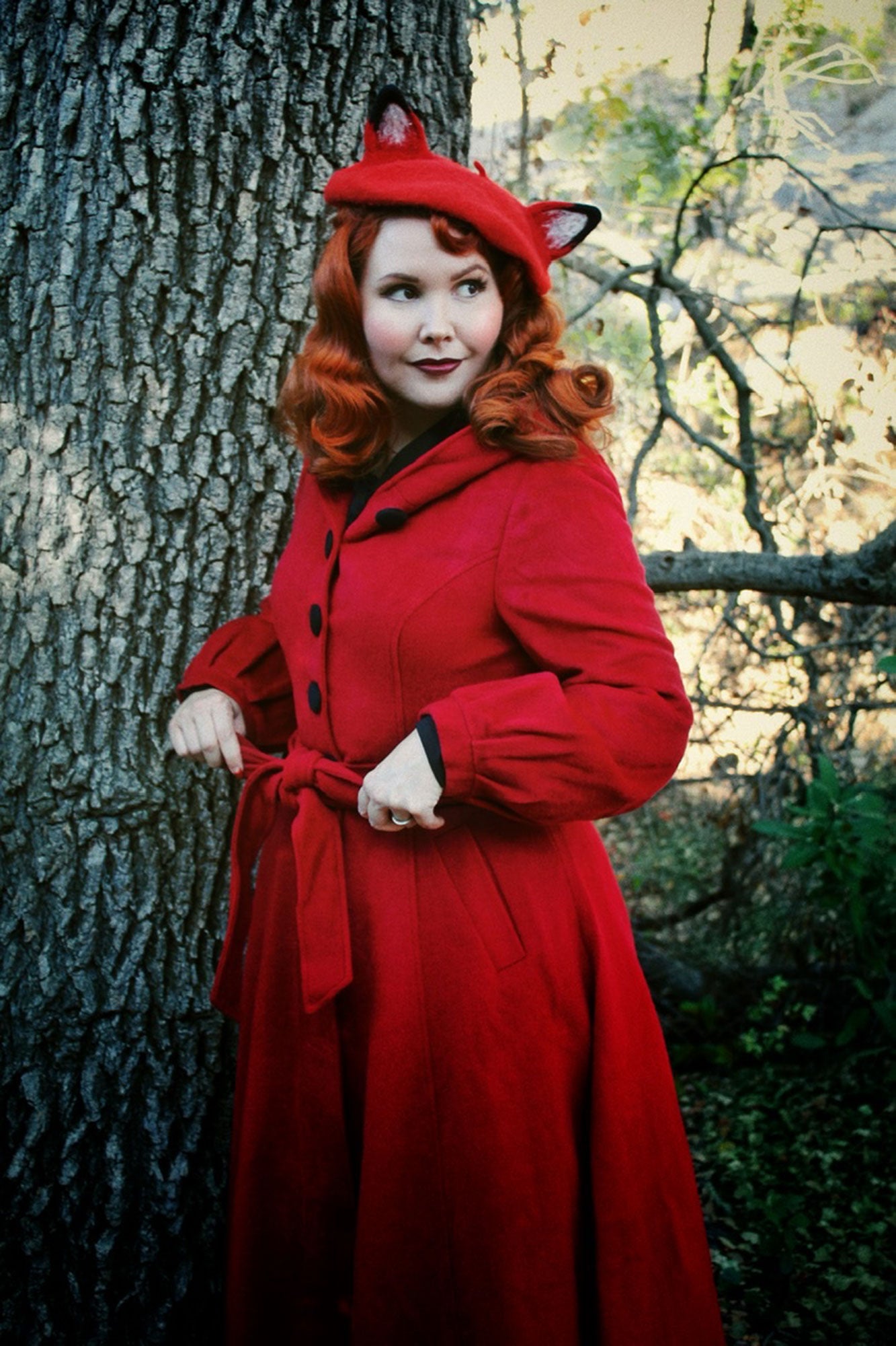 Red riding hood hot sale style coat