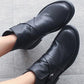 low heels leather women short set feet boots for autumn C115