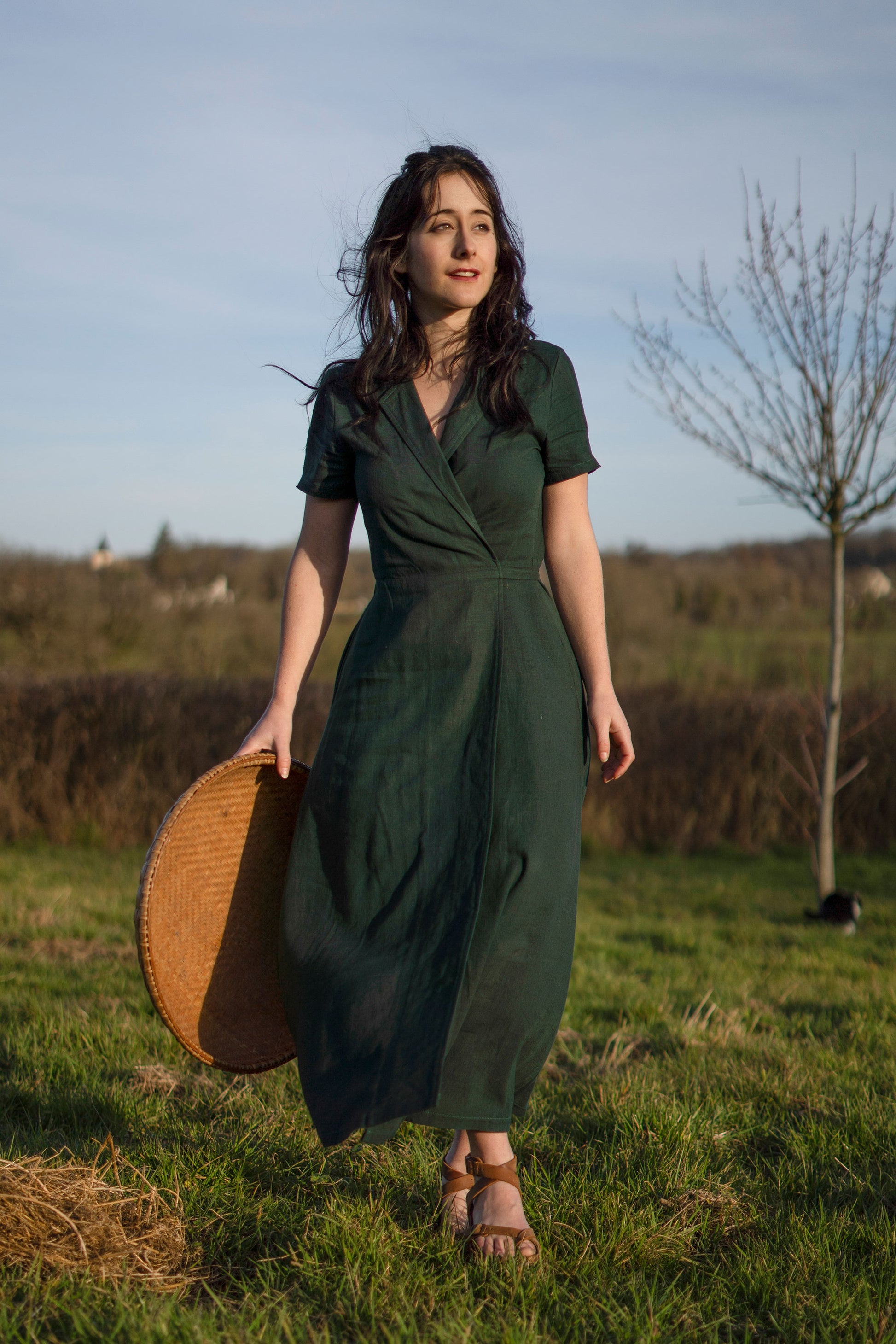 Summer Green Wrap Maxi dress 236301 - Green / XS Summer Green Wrap Maxi dress 236301 - Green / XS