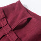 Feminine maxi skirt, Pleated waist long skirt 2163#