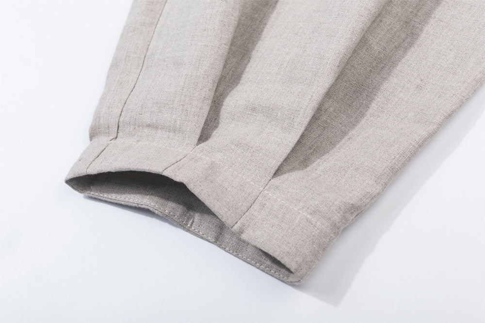 Milltown Linen Trousers | Trousers | Germain Tailors