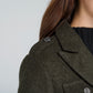 buttoned coat