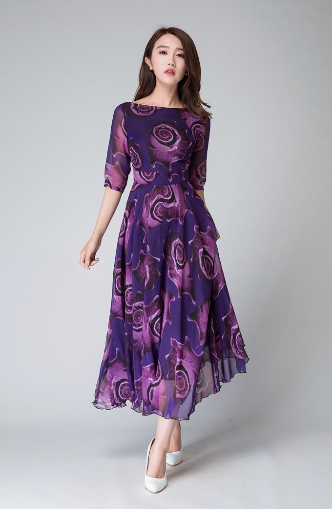 Floral Maxi Dresses under $100 - Lady in VioletLady in Violet