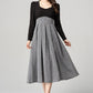 Women Elegant Midi Dress 4185
