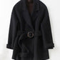 Short Casual Wool Women Autumn Winter Coat 3769
