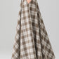 Autumn Winter A-Line Wool Skirt 3938