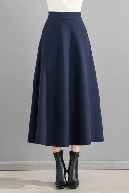 Women Autumn Winter Swing Skirt 4091