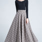 Women Swing Maxi Wool Skirt 3936