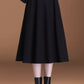 A-Line High Waist Pleated Skirt 4100