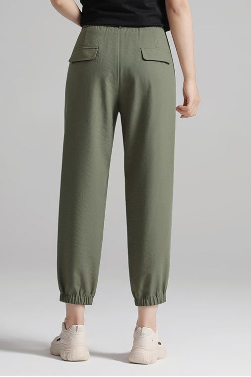 little above ankle length pants