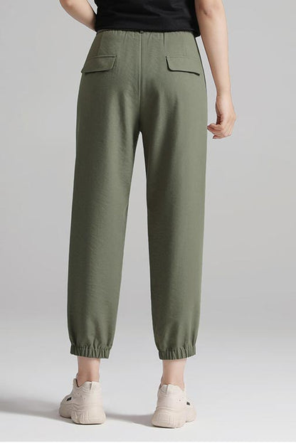 little above ankle length pants