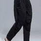 Summer New Linen Vintage Inspired Elastic Waist Pants 3672