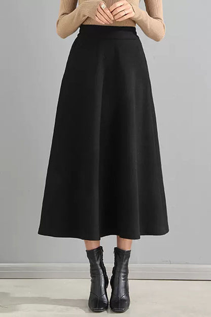 Women Autumn Winter Swing Skirt 4091