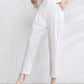 New Women Casual  Loose Linen Pants 3512
