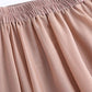 A-Line Chiffon Maxi Skirt 3492