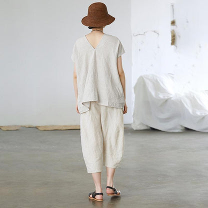 Summer V-Neck blouse K005