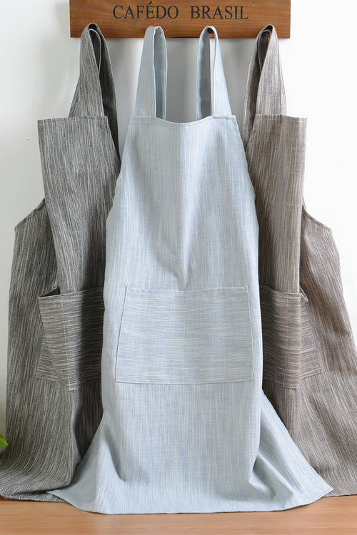 New Simple Fashion Cotton Linen Apron 3651