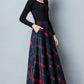 Winter Casual Maxi Wool Skirt 3934
