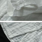 Vintage Cotton Linen button front Long Sleeve Shirt 1900053