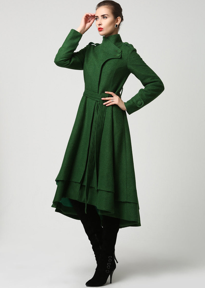 Asymmetrical coat 2024