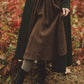 Women's Double breasted Green wool coat  3180