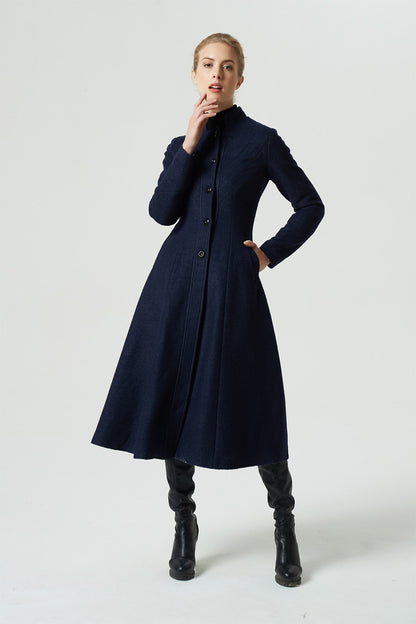 navy blue coat