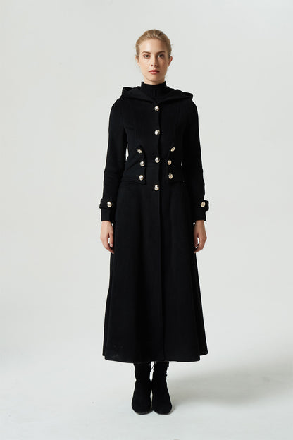 black coat