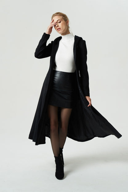 tie belt coat