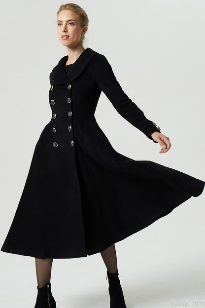 Womens black coat