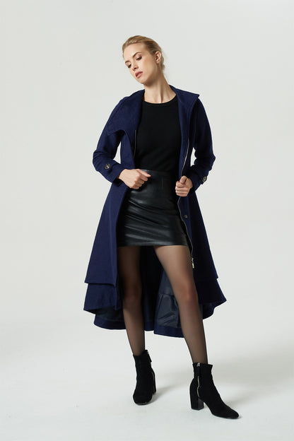 tie belt coat