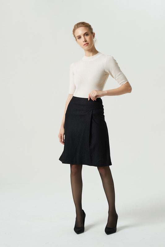 black pencil skirt