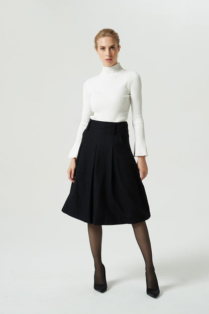 knee length skirt